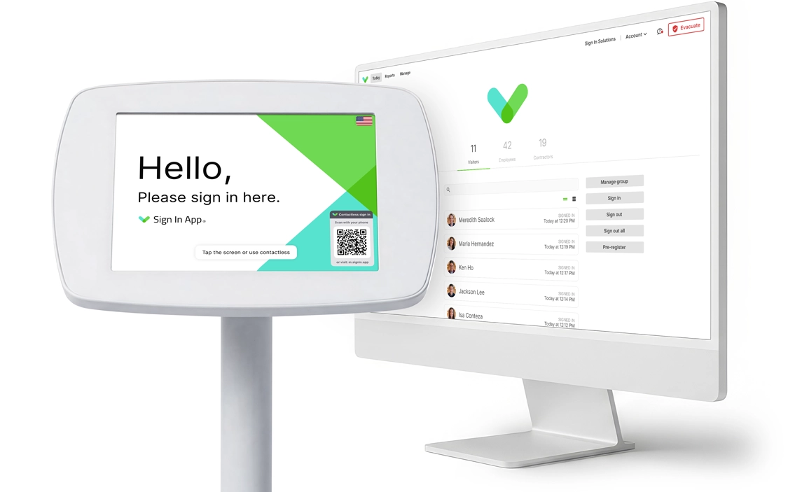 The Receptionist for iPad is now Sign In App.